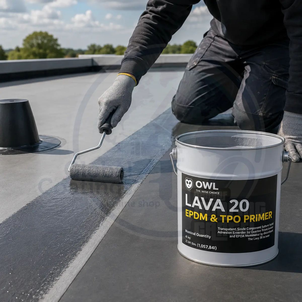 LAVA 20 EPDM & TPO Primer 4kg Grunt do membran
