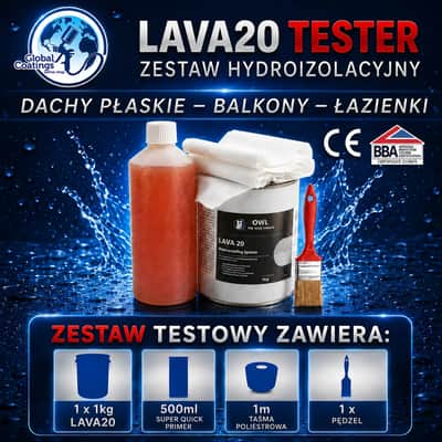 Zestaw naprawczy hydroizolacyjny LAVA 20 Small Patch