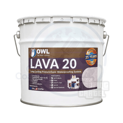 LAVA 20 15kg Płynna membrana poliuretanowa - Uszczelniająca guma w płynie