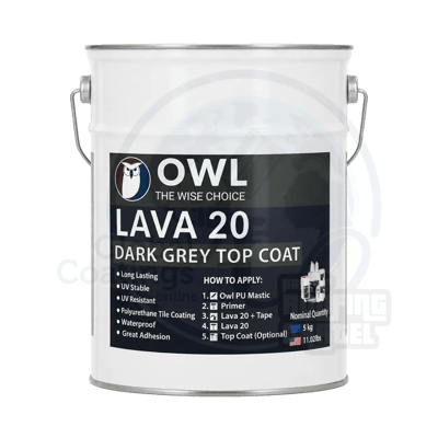 Top Coat 5 kg LAVA 20 Poliuretanowa warstwa zamykająca