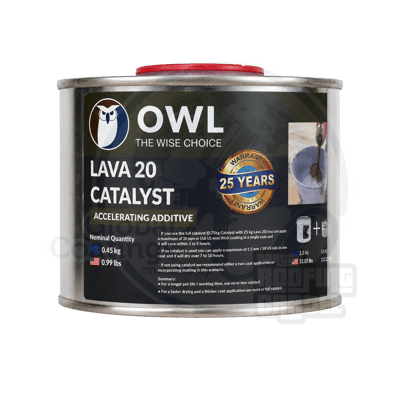Przyspieszacz utwardzania do membrany 15kg - LAVA 20 Catalyst 0,45kg