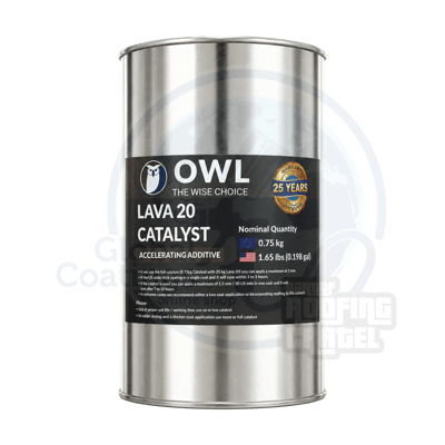 Przyspieszacz utwardzania do membrany 25kg - LAVA 20 Catalyst 0,75kg