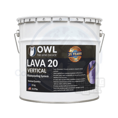 LAVA 20 Vertical 15 kg Tiksotropowa membrana poliuretanowa