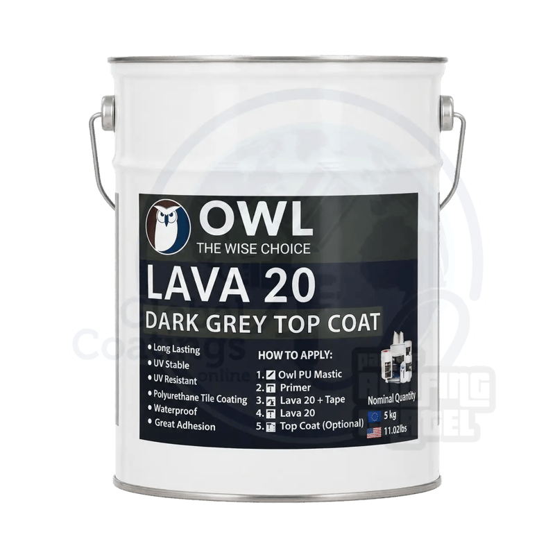 Top Coat 5 kg LAVA 20 Poliuretanowa warstwa zamykająca