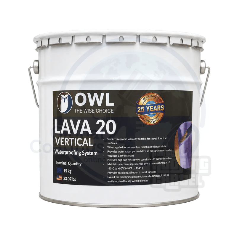 LAVA 20 Vertical 15 kg Tiksotropowa membrana poliuretanowa